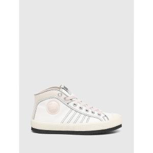 スニーカー レディース バイカラーソール ミドルカット スニーカー