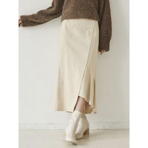 スカート アシンメトリーマーメイドスカート