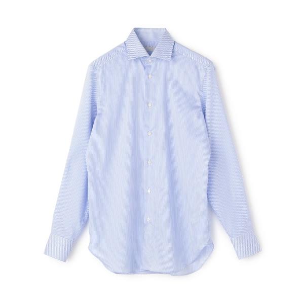 シャツ ESTNATION / ストライプワイドカラードレスシャツ メンズ