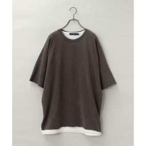 tシャツ Tシャツ ピグメントスプラッシュ/サイドスリットTシャツ/952954