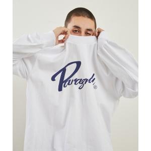 tシャツ Tシャツ メンズ WEGO/Paragraph デザインロゴビッグロンTの商品画像
