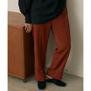 パンツ カラーイージーパンツ レディース