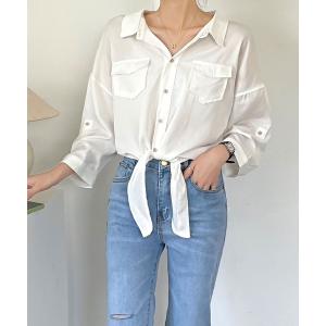 前結びシャツ レディースファッション の商品一覧 ファッション 通販 Yahoo ショッピング