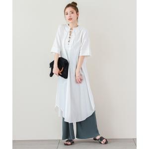 ワンピース スキッパーワンピース