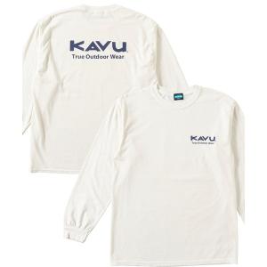 tシャツ Tシャツ KAVU/カブー TRUE OUTDOOR WEAR L/S TEE/トゥルーアウトドアウェアロングスリーブティー