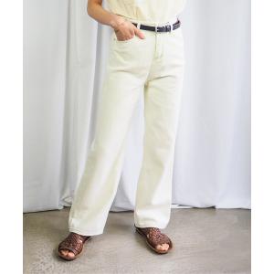 パンツ デニム ジーンズ ストレートデニムパンツ レディース