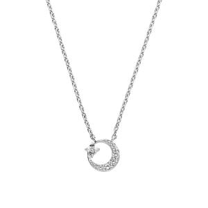 va vendome aoyama ネックレス シルバー ジルコニアフラワーネックレス