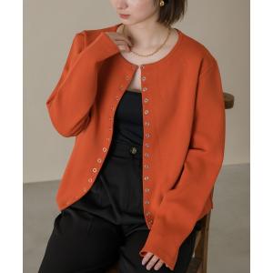 カーディガン スナップボタンカーディガントップス レディース