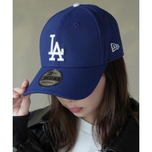 帽子 キャップ レディース 「NEW ERA / ニューエラ」Los Angeles Dodgers・ロサンゼルス ドジャース チームロゴ刺繍キャップ