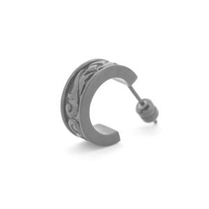 ピアス 「限定展開」“LH-1”G型ピアス/タテガミ/サージカルステンレス（金属アレルギー対応）「LION HEART / ライオンハート」 メンズ