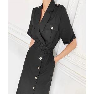 トレンチ風ワンピースの商品一覧 通販 Yahoo ショッピング