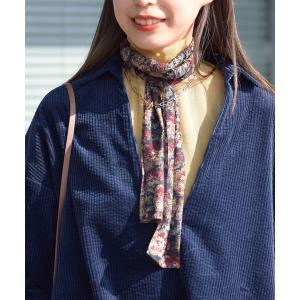 レディース ヘアバンド FUMIE=TANAKA × Ray BEAMS / 別注 プリント リボン ヘアバンド