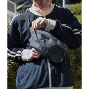 バッグ ウエストポーチ BEAMS HEART / ポリエステル 杢素材