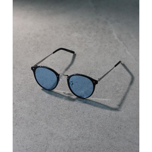 サングラス 「ユニセックス」コンビネーション ボストンフレーム グラス（UVカット） メンズ レディ...