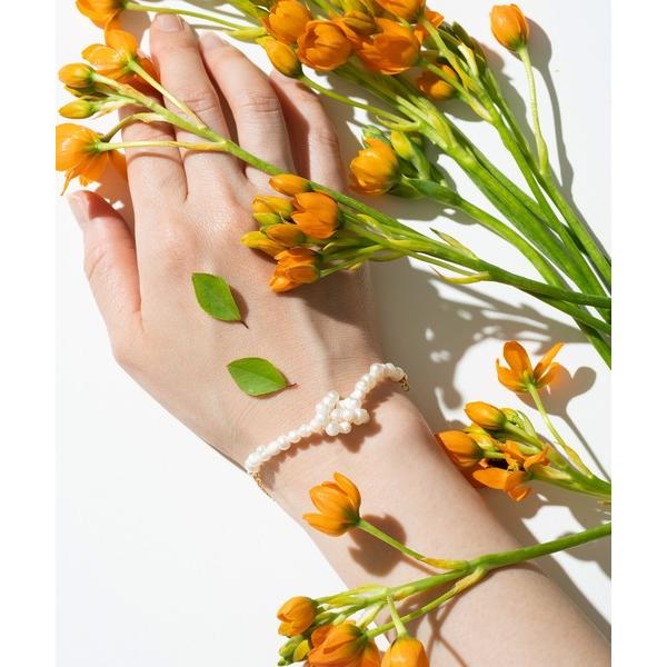 ブレスレット パールノットブレスレット レディース