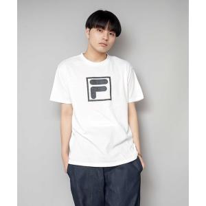 Tシャツ Tシャツ Fila フィラ 別注 ビッグシルエット ロゴ刺繍 バックプリント 切り替え Tシャツ Zozotown Paypayモール店 通販 Paypayモール