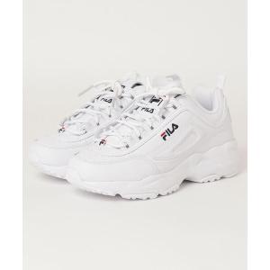 スニーカー メンズ FILA フィラ DISTRACER ディスラプター×レイトレイサー　USS21034125 WHITE｜ZOZOTOWN Yahoo!店