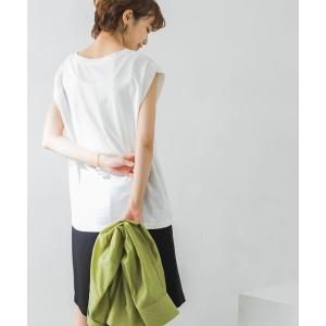tシャツ Tシャツ ペルビアンコットンノースリーブカットソー
