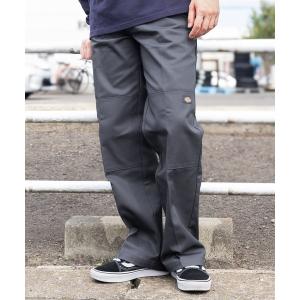 パンツ チノパン メンズ 「Dickies/ディッキーズ」ダブルニー チノワークパンツ/TCツイル｜zozo