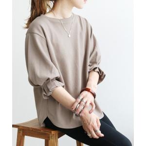 tシャツ Tシャツ 5分袖タックスリーブカットソー