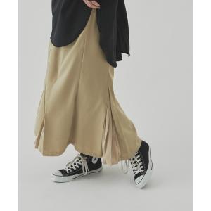 スカート タックプリーツスカート