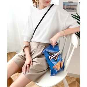 tシャツ Tシャツ 《JaVaジャバ コラボ》ゆるっとカジュアル。綿100％切替えビッグシルエットTee