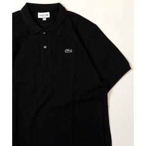 LACOSTE（ラコステ） ポロシャツ 半袖 オーバルロゴワッペン コットン