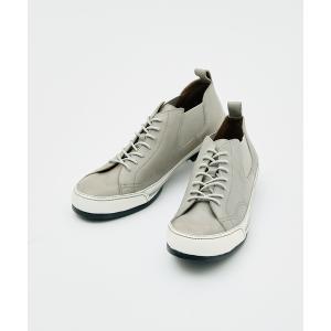 スニーカー 「販売店舗限定」ミドルカットレザースニーカー メンズ