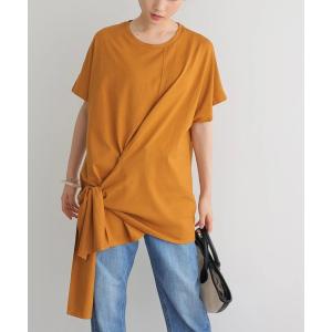 tシャツ Tシャツ リボンディティールカットプルオーバー