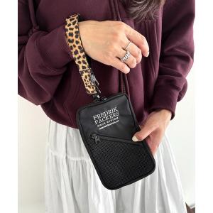 ショルダーバッグ バッグ レディース 「FREDRIK PACKERS」LEOPARD HANDLE HANG SHOULDER　スマホショルダー｜ZOZOTOWN Yahoo!店