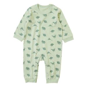 ベビー服 デビラボ プリント長袖ロンパース キッズ