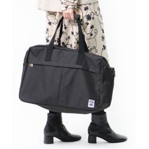 ボストンバッグ polka polka / ポルカポルカ 杢調 トラベルボストン ボストンバッグ 旅行バッグ SDI レディース