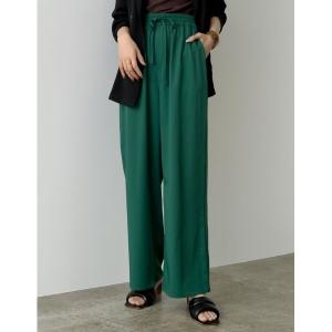 パンツ 「低身長/高身長サイズ有」ツイルドロストリラックスパンツ レディース