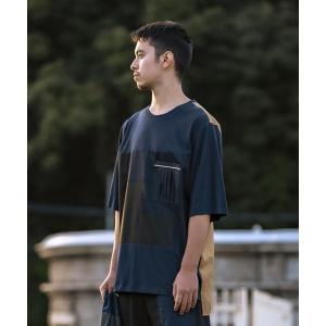 tシャツ Tシャツ メンズ N'enuphar ANDO無地ワイド半袖カットソー｜zozo