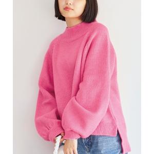 ニット [再入荷]アンゴラタッチプルオーバー