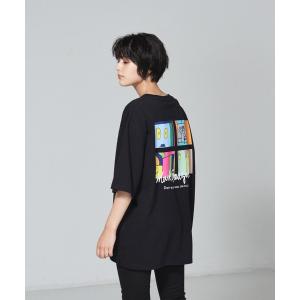 tシャツ Tシャツ メンズ 「Mark Gonzales / マークゴンザレス」 別注 カラー バックプリント Tシャツ｜zozo