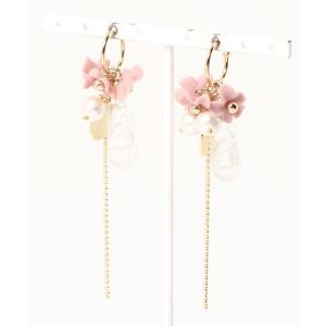 ピアス 「Sunny days」flower＆heart pierce