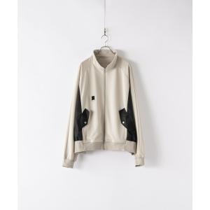 ブルゾン アウター High neck ring zip track jacket  / ハイネックリングジップトラックジャケット(セットアップ可)
