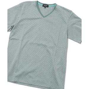 tシャツ Tシャツ メンズ 「DRYMASTER(ドライマスター)」ジャガードTシャツ　made in japan
