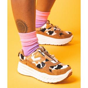 スニーカー UGG CA805 Zip Cow Print / アグ シーエージップ カウプリント