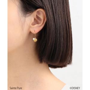 BLOOM（ブルーム） ピアス 6月誕生石 K10 ホワイトゴールド あこや真珠