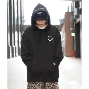 パーカー 「FRUIT OF THE LOOM/フルーツオブザルーム」x NO COFFEE プルオーバーパーカー メンズ レディース