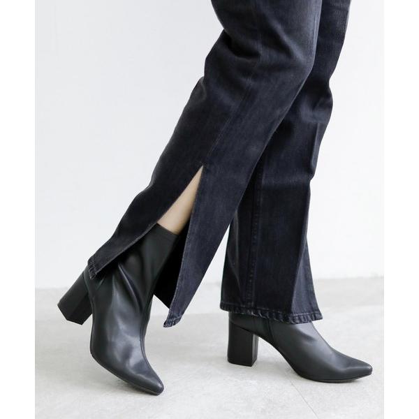 ブーツ ポインテッドトゥ ストレッチブーツ 「日本製」 レディース