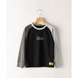 tシャツ Tシャツ 「SHIPS KIDS別注」ATHLETA:「吸汗速乾」プリント 長袖 TEE(80〜90cm)