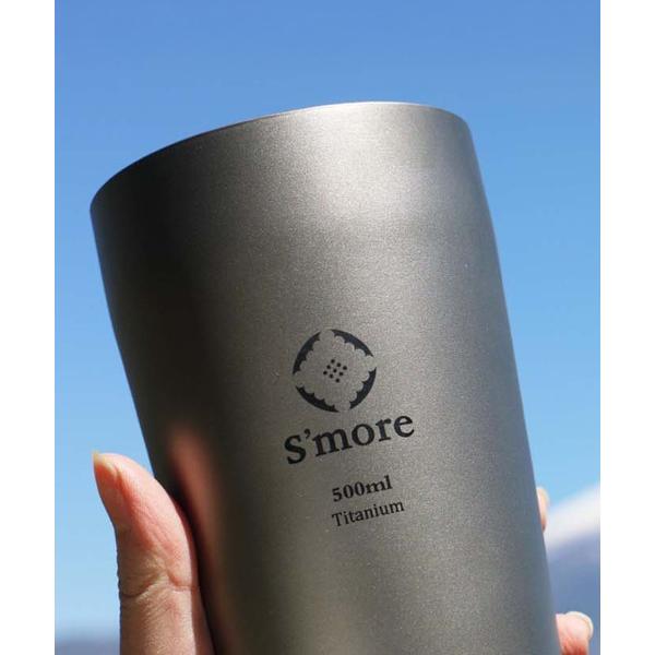 タンブラー 二重構造 チタンタンブラー 500ml/ ダブルウォール