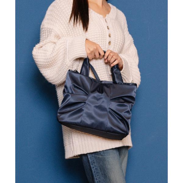 トートバッグ カシュカシュ cachecache / WEB限定リボン2wayトートバッグ レディー...