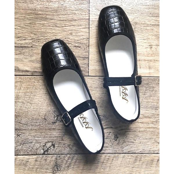 バレエシューズ パンプス AAA / スクエアトゥメリージェーンカンフーシューズ(3545)　チャイ...