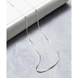 ネックレス メンズ And A アンドエー / Link chain necklace ベネチアンチェーンネックレス チョーカー（シルバー925）｜zozo