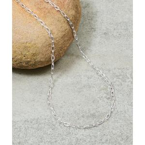 ネックレス And A アンドエー / Link chain necklace アズキチェーンネックレス チョーカー オーバル シルバー925 メンズ