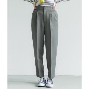パンツ センタープレスタックテーパードパンツ